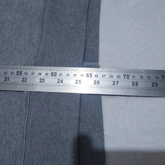 GAP Tracksuit Jacket Men's Medium Long Sleeve Full Zip Grey Spell Out - Picture 6 of 7